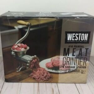 Weston Meat Grinder and Sausage Stuffer